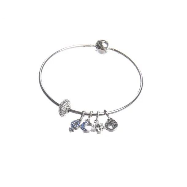 Armband in Metallic, 925er Sterling Silber, Pandora