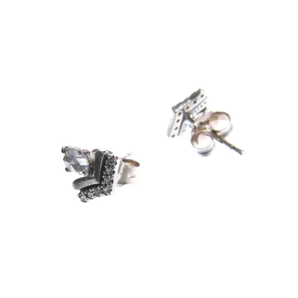 Earrings in Metallic, 925 Sterling Silver, Pandora