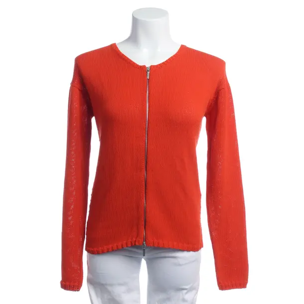 Strickjacke in Rot, Baumwolle, Jil Sander