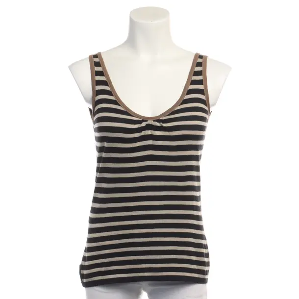 Top in Braun, Baumwolle, Prada Linea Rossa