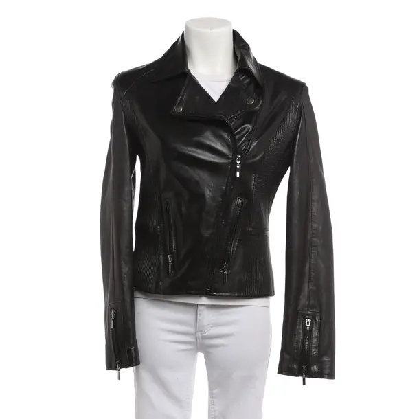 LeatherJacket, in Black, Leather, NVSCO