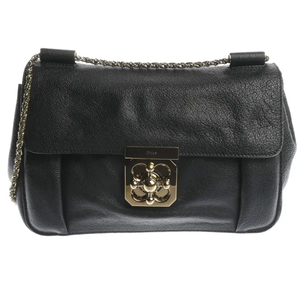Schultertasche in Schwarz, Leder, Chloé