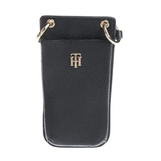 Case in Blue, Leather, Tommy Hilfiger