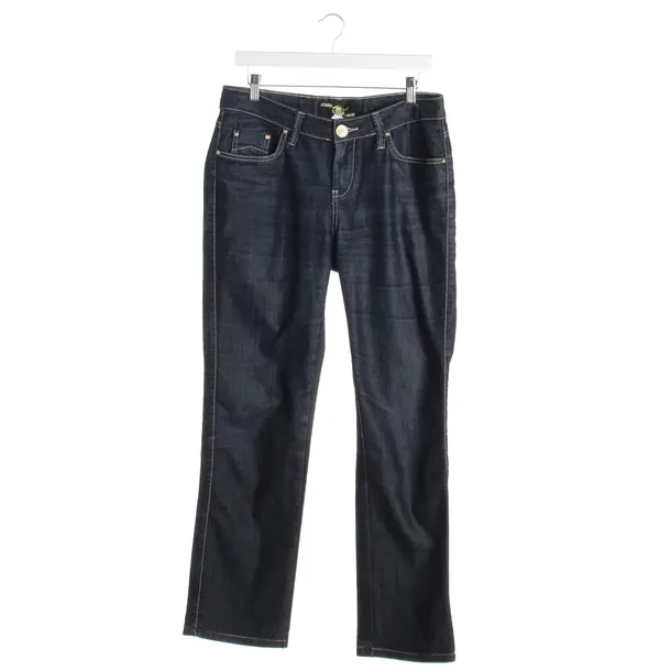 Straight Fit Jeans in Blue, Cotton, Roberto Cavalli