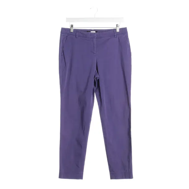 Pants in Purple, Cotton, Marc Cain