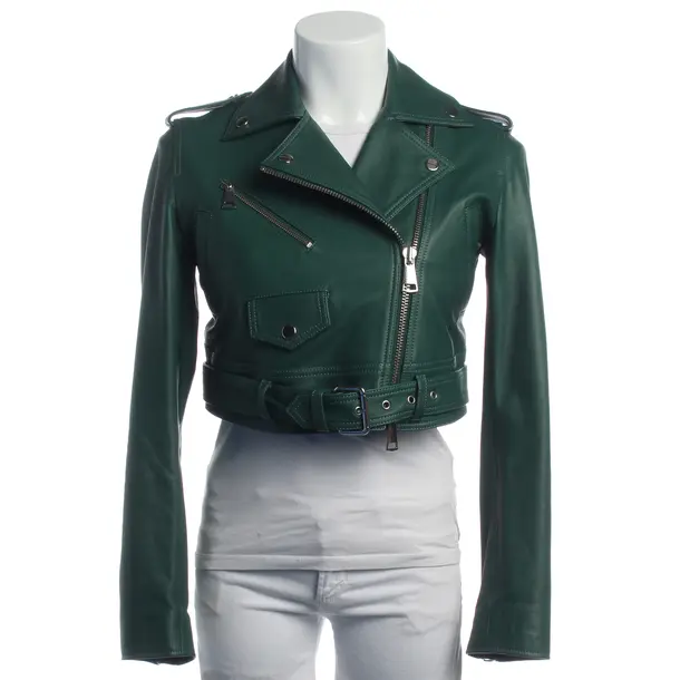 Lederjacke in Grün, Leder, Dorothee Schumacher