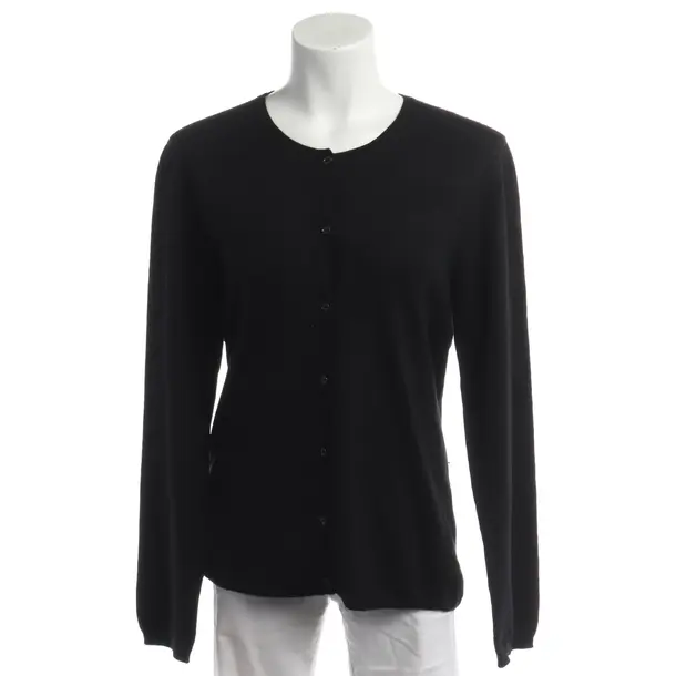 Strickjacke in Schwarz, Wolle, Allude