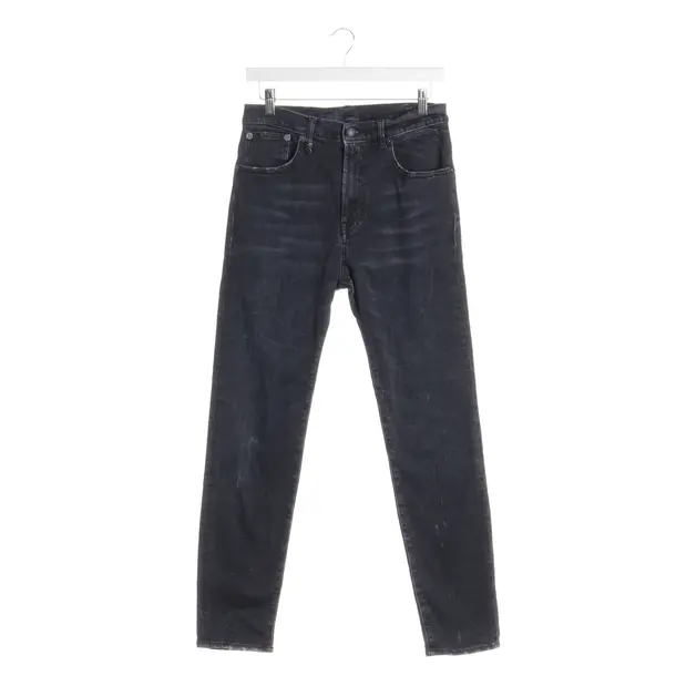 Skinny Jeans in Black, Cotton, R13