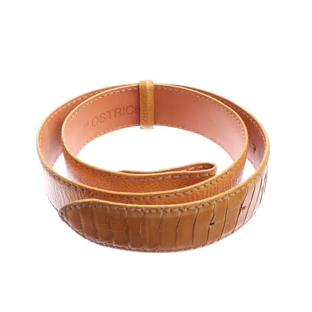 Belt in Yellow, Leather, Reptile´s House