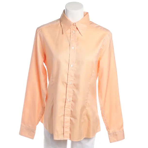 Blouse in Orange, Cotton, Bogner