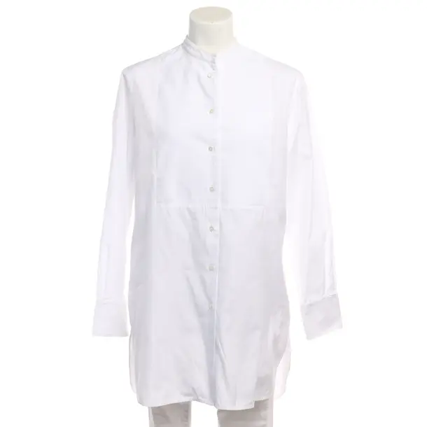 Bluse in Weiß, Baumwolle, Max Mara