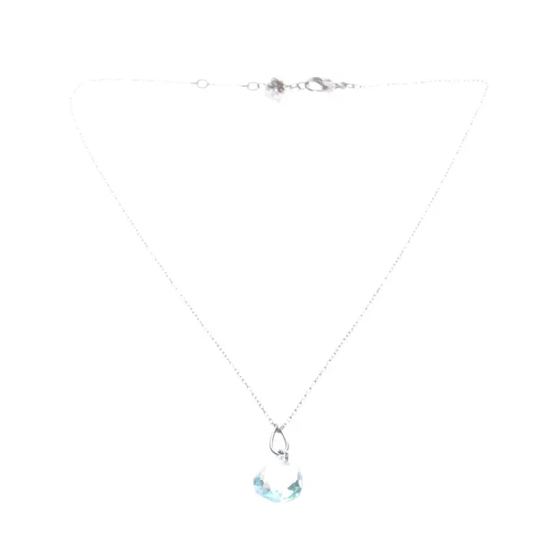 Necklace in Metallic, Metal (metallic, metallized), Swarovski