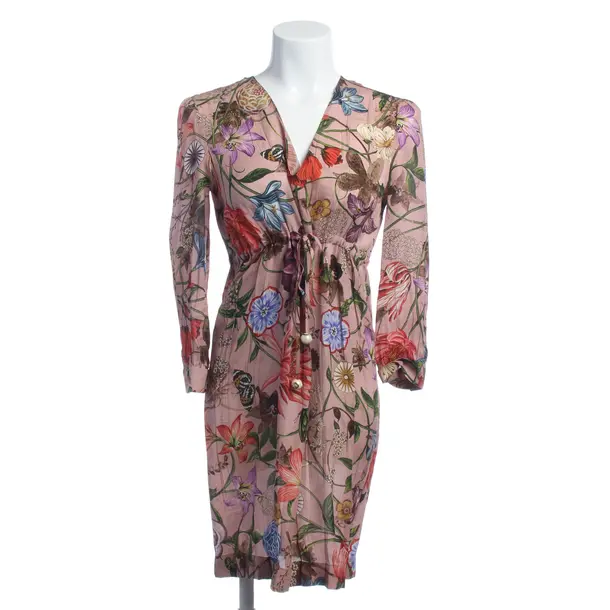 Kleid in Mehrfarbig, Seide, Gucci