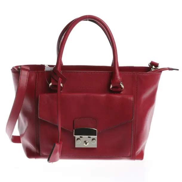 Handbag in Red, Leather, Coccinelle