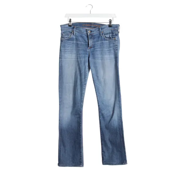 Straight Fit Jeans in Blue, Cotton, Citizens of Humanity