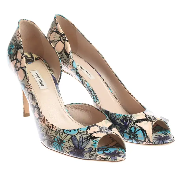 Peeptoes in Mehrfarbig, , Miu Miu