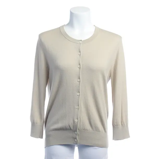 Strickjacke in Weiß, Baumwolle, Allude