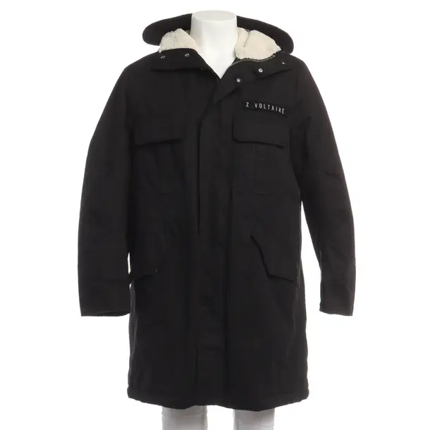 Winter Jacket in Black, Cotton, Zadig & Voltaire