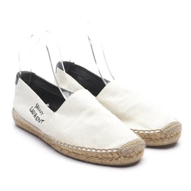 Espadrilles in White, , Saint Laurent