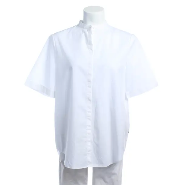 Blouse in White, Cotton, Hugo Boss