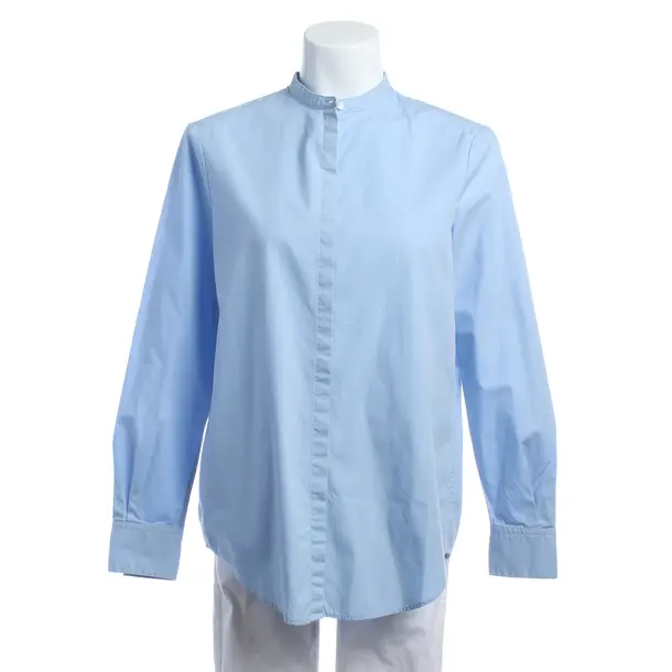 Blouse in Blue, Cotton, Hugo Boss Black Label