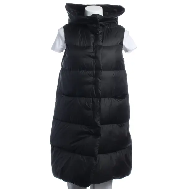 Vest in Black, Polyester, Lis Lareida