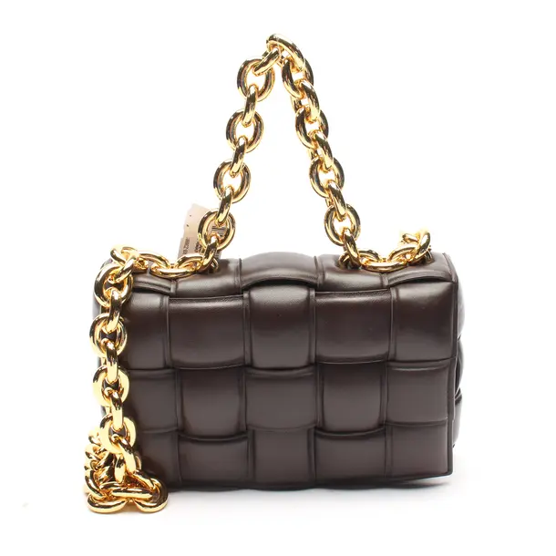 Shoulder Bag in Brown, Leather, Bottega Veneta
