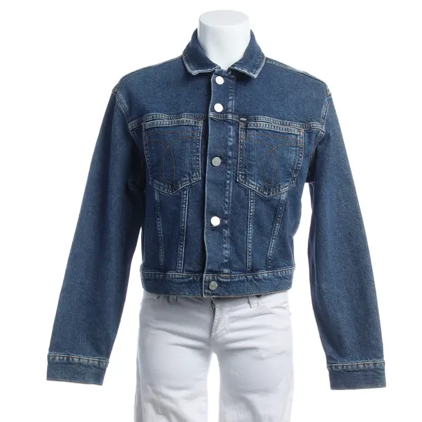 Jeansjacke in Blau, Baumwolle, Calvin Klein
