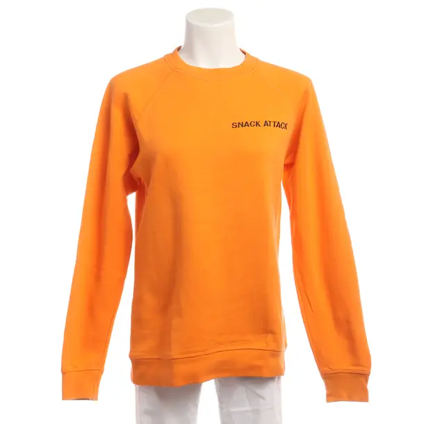 Sweatshirt in Orange, Cotton, Ganni
