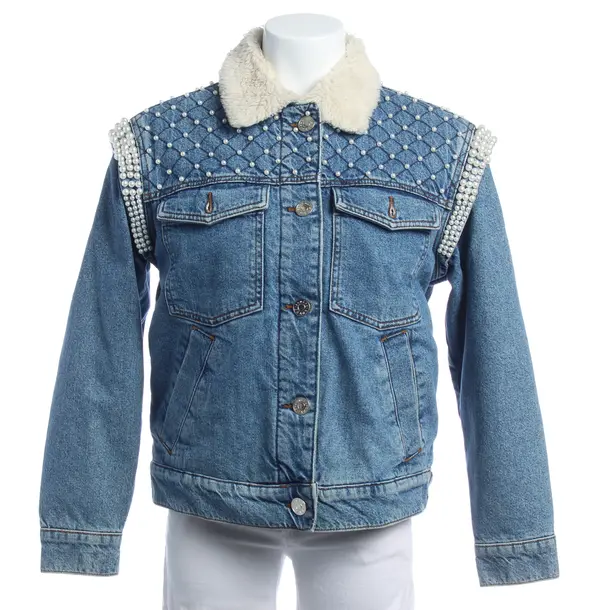 Denim Jacket in Blue, Cotton, Sandro