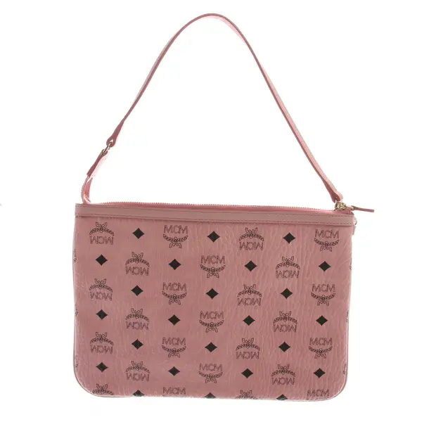 Pochette in Rosa, Leder, MCM