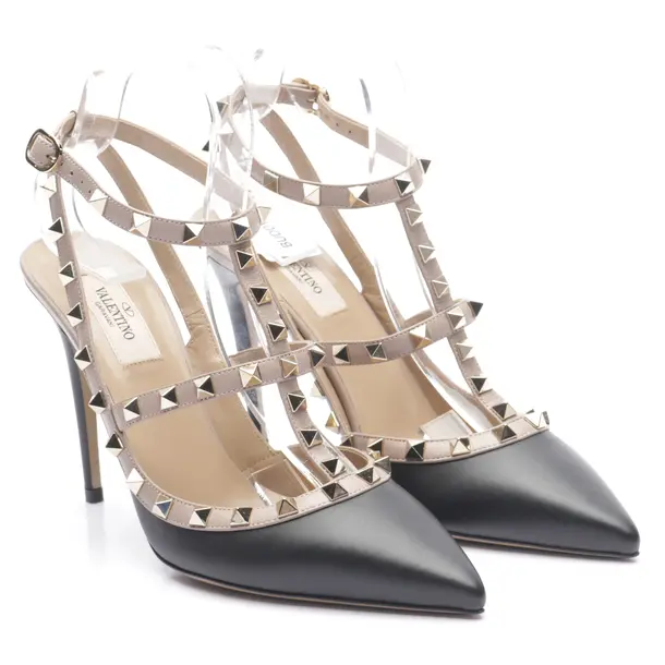 Slingbacks in Black, , Valentino