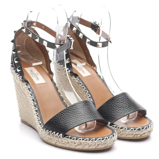 Wedges in Black, , Valentino