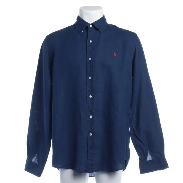 Shirt in Blue, Linen, Polo Ralph Lauren