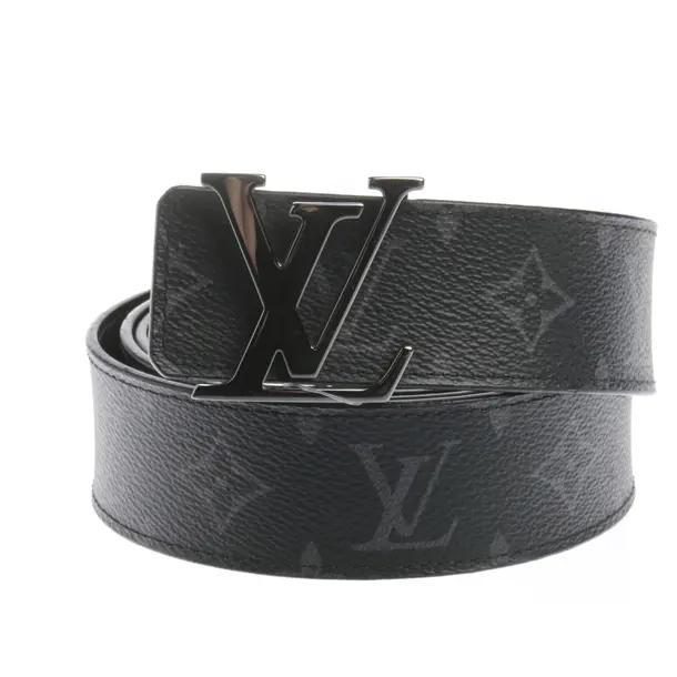 Gürtel in Grau, Leder, Louis Vuitton