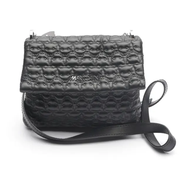 Cross Body Bag in Black, Leather, Marc Cain