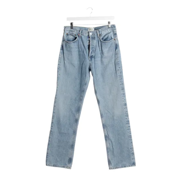 Straight Fit Jeans in Blue, Cotton, Agolde