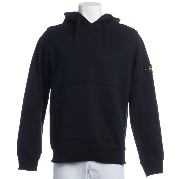 Hoodie in Blue, Cotton, Stone Island