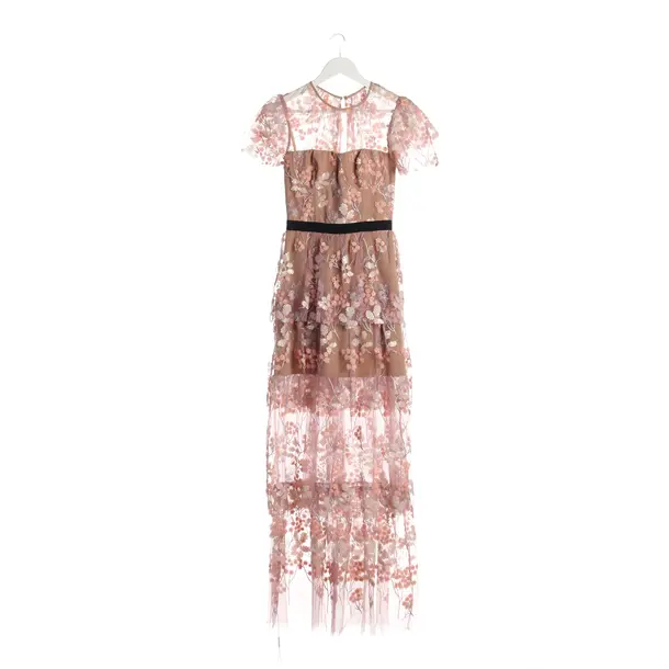 Cocktail Dress in Pink, Polyester, self-portrait