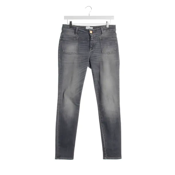 Skinny Jeans in Gray, Cotton, Closed