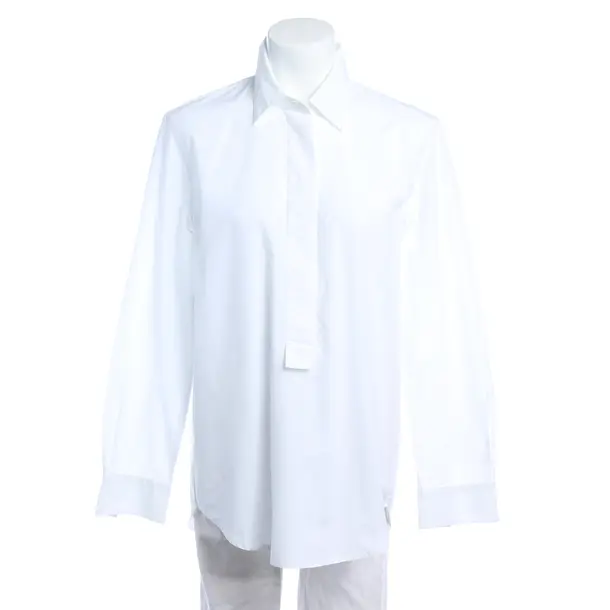 Blouse in White, Cotton, Van Laack
