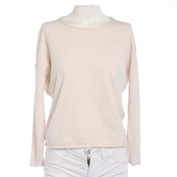 Jumper in White, Wool, Marc Cain