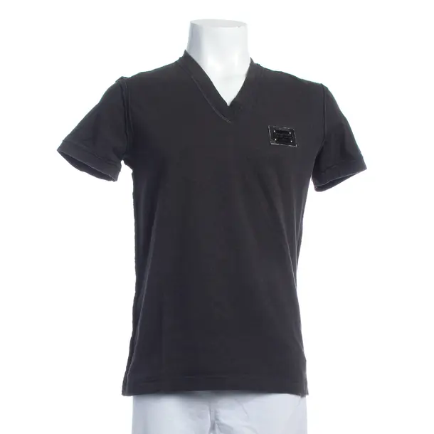T-Shirt in Grau, Baumwolle, Dolce & Gabbana