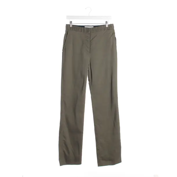 Hose in Braun, Seide, Stella McCartney