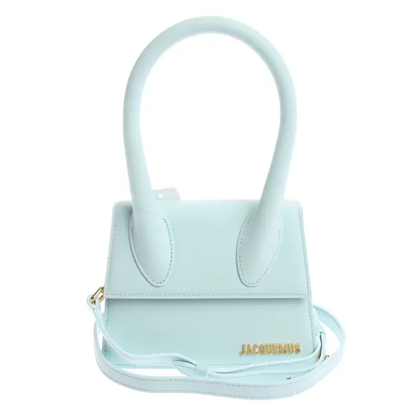 Handbag in Blue, Leather, Jacquemus