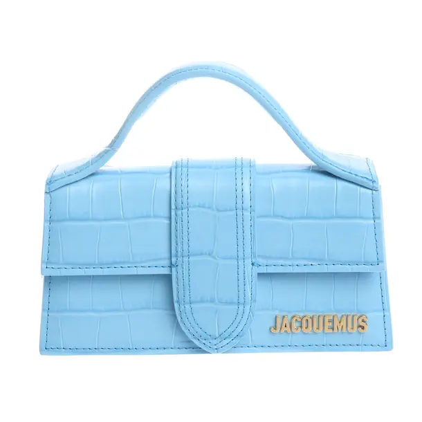 Handtasche in Blau, Leder, Jacquemus