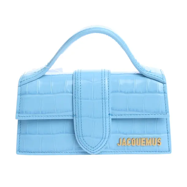 Handbag in Blue, Leather, Jacquemus