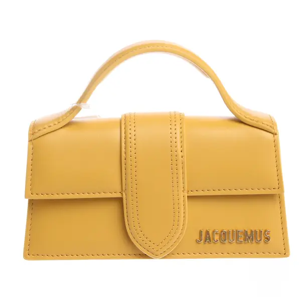 Handbag in Orange, Leather, Jacquemus