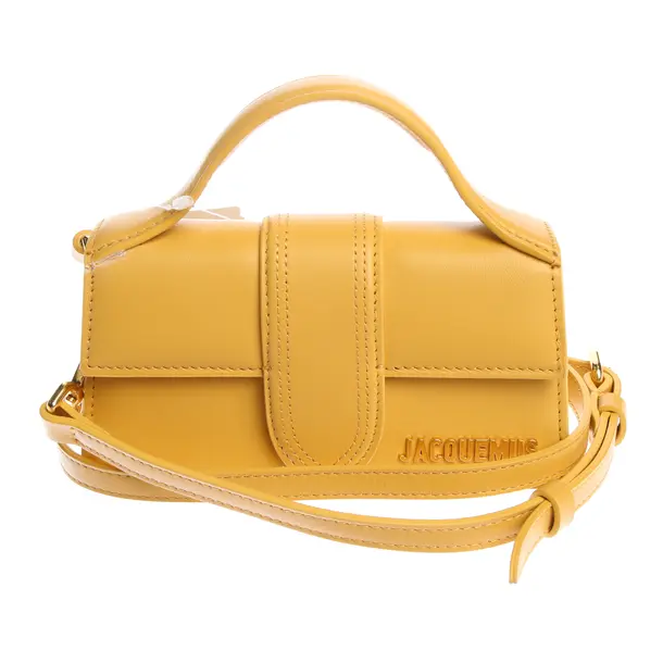 Handbag in Orange, Leather, Jacquemus