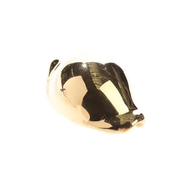 Ohrring in Metallic, Metall (metallisch, metallisiert), Jacquemus